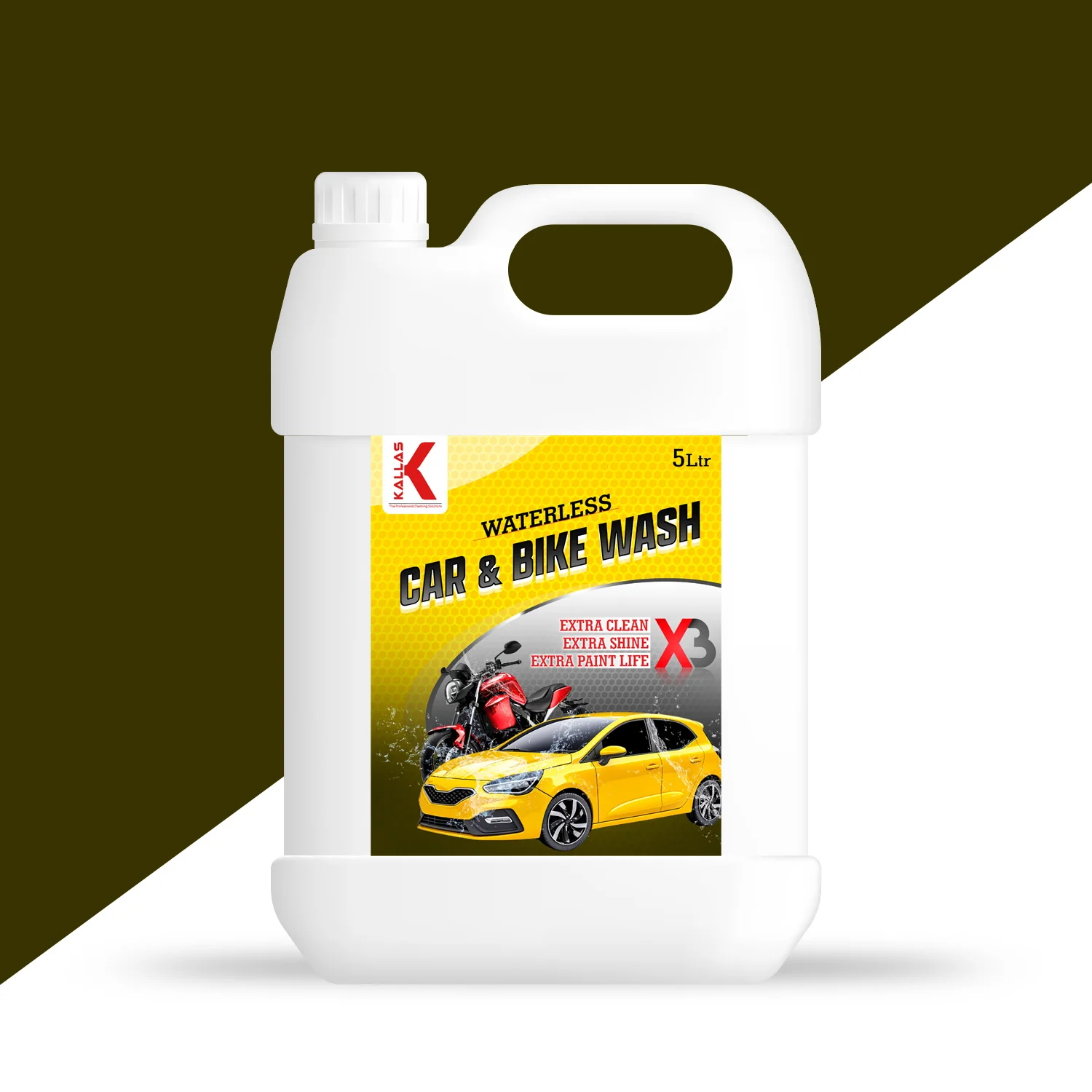 Waterless Wash for Car and Bike 1 Waterless Wash for Car and Bike
