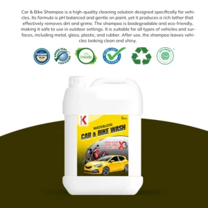 Waterless Wash for Car and Bike