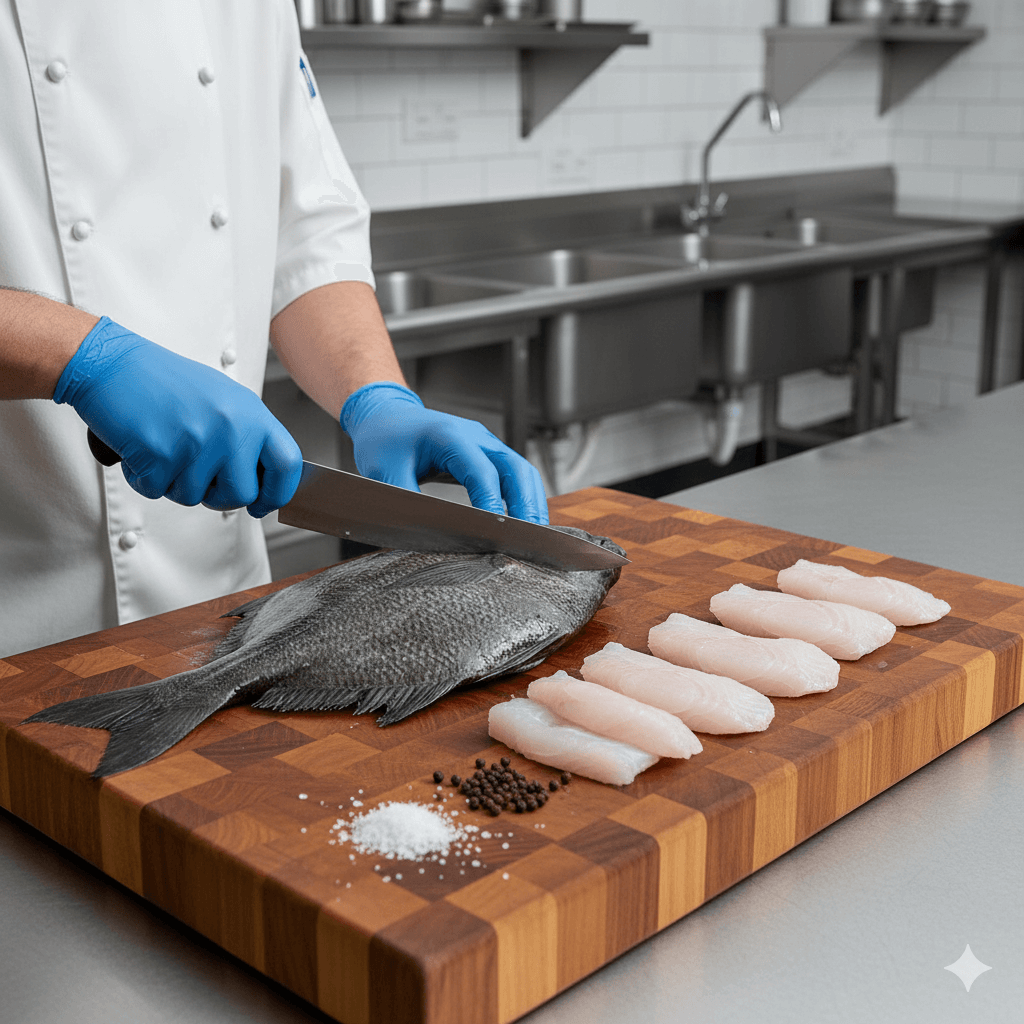 Black Pomfret (నల్ల చందువ) 2 Black Pomfret (నల్ల చందువ) - Image 2