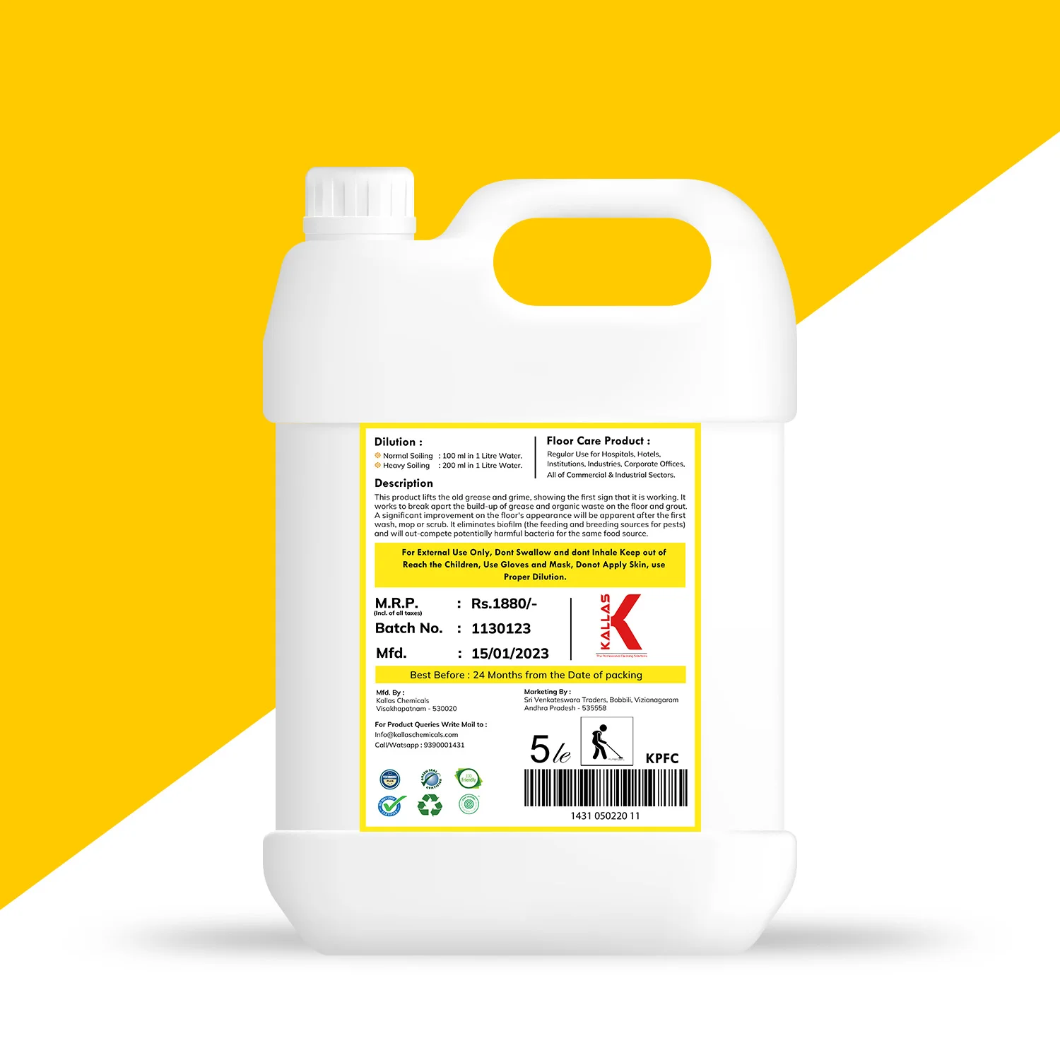 Perfumed Floor Cleaner 2 Perfumed Floor Cleaner - Image 2